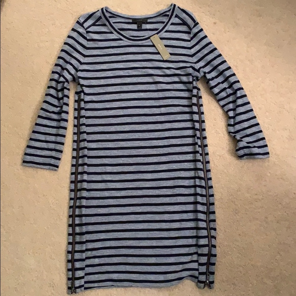 NEW with tags. Scoop neck comfy J.Crew dress.